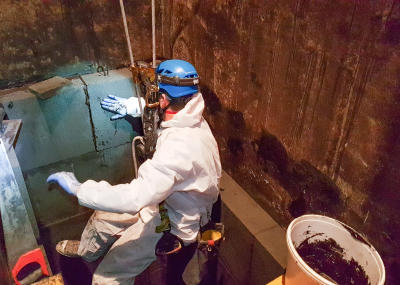 Isolation eines Lüftungsschachtes mit FOAMGLAS T3+