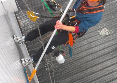 Seilarbeit in Aktion